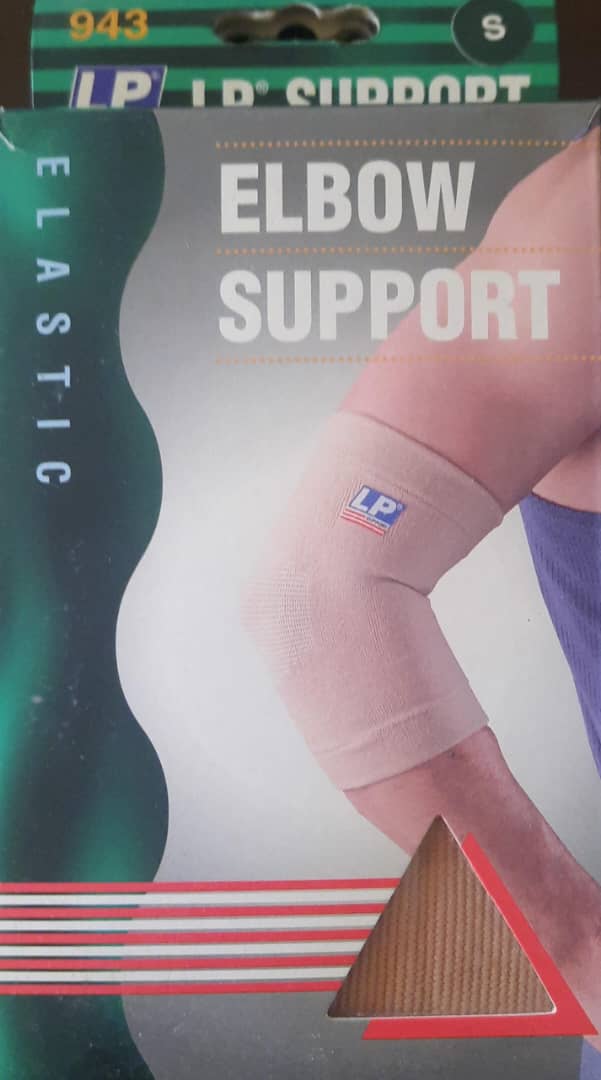 آرنج بند الاستیک ال پی  LP943 سایز S  رنگ کرم